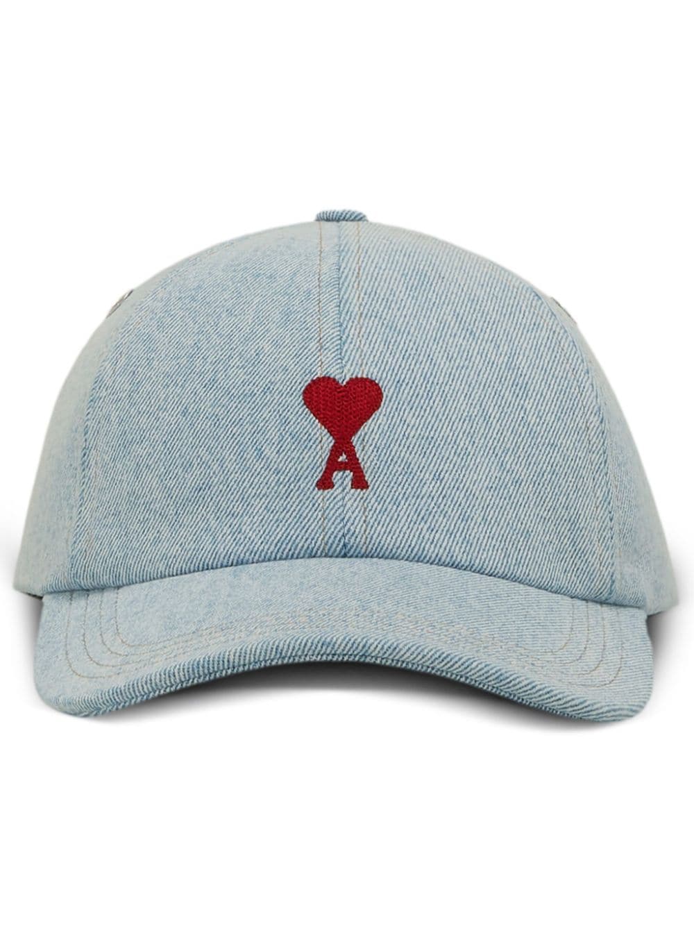 AMI Paris - Casquette bleu javel à logo brodé - Lothaire