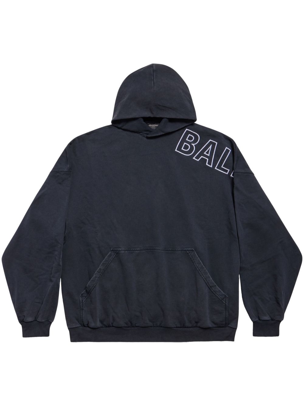 Balenciaga Sweat à capuche à logo imprimé - Lothaire