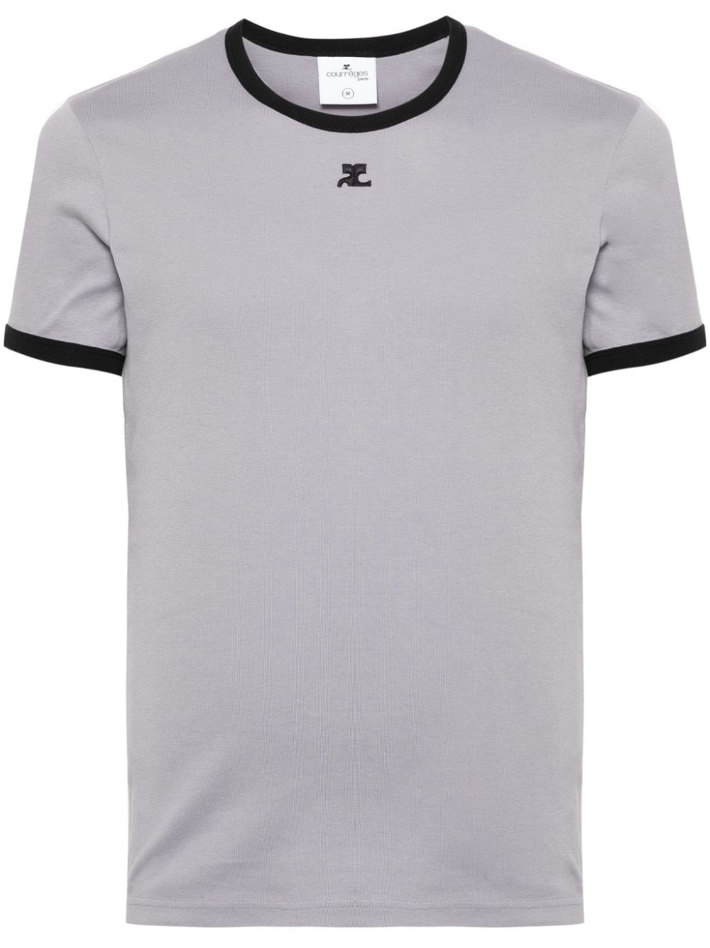 Courrèges - T-shirt Bumpy Contrast en coton - Lothaire