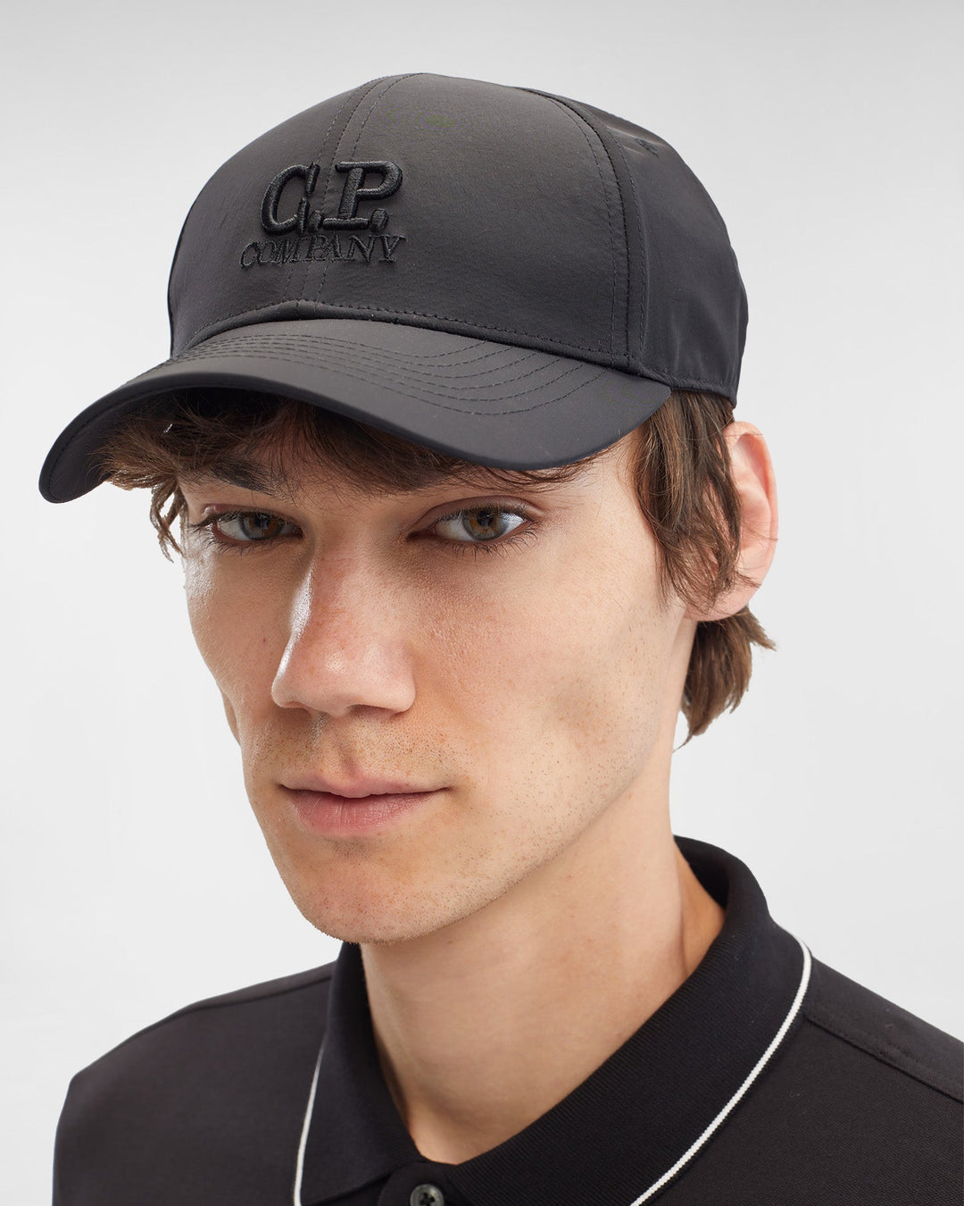 C.P Company Casquette Black Chrome-R à logo - Lothaire