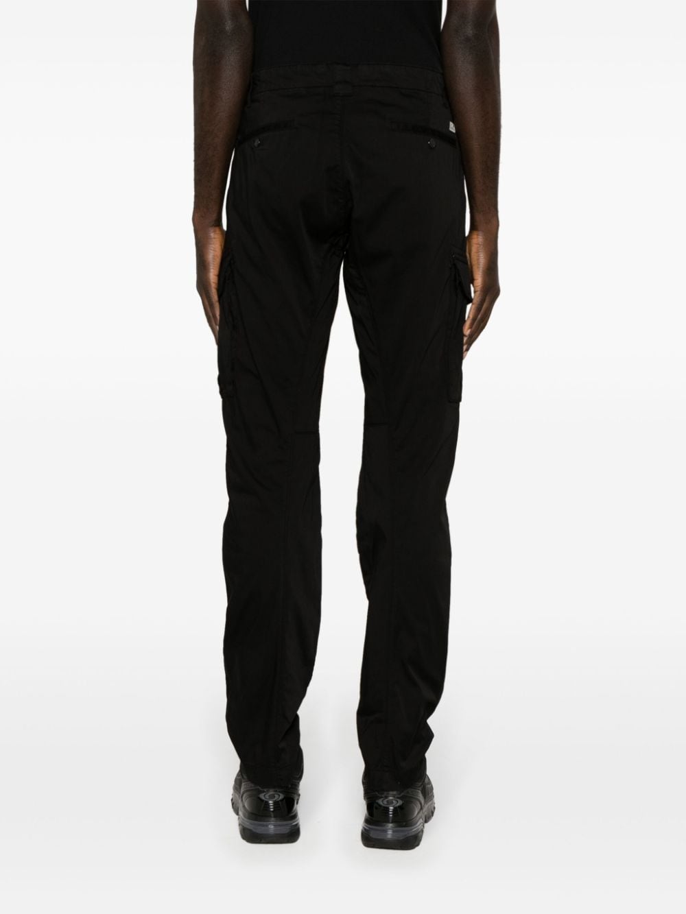 C.P Company Pantalon Cargo Stretch Sateen Ergonomic Black - Lothaire