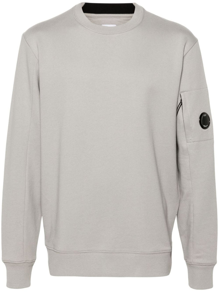 C.P Company - Sweat Diagonal raised fleece Drizzle grey - Lothaire