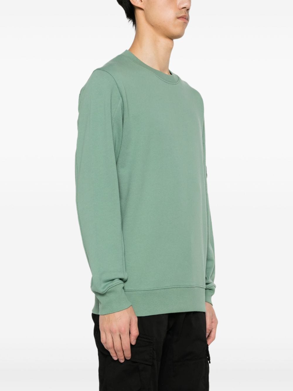 CP Company Sweat Diagonal raised fleece Green bay - Lothaire