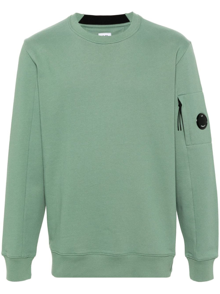 CP Company Sweat Diagonal raised fleece Green bay - Lothaire