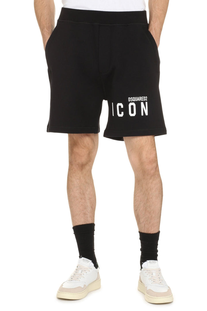 Dsquared2 Short de sport Black White - Lothaire