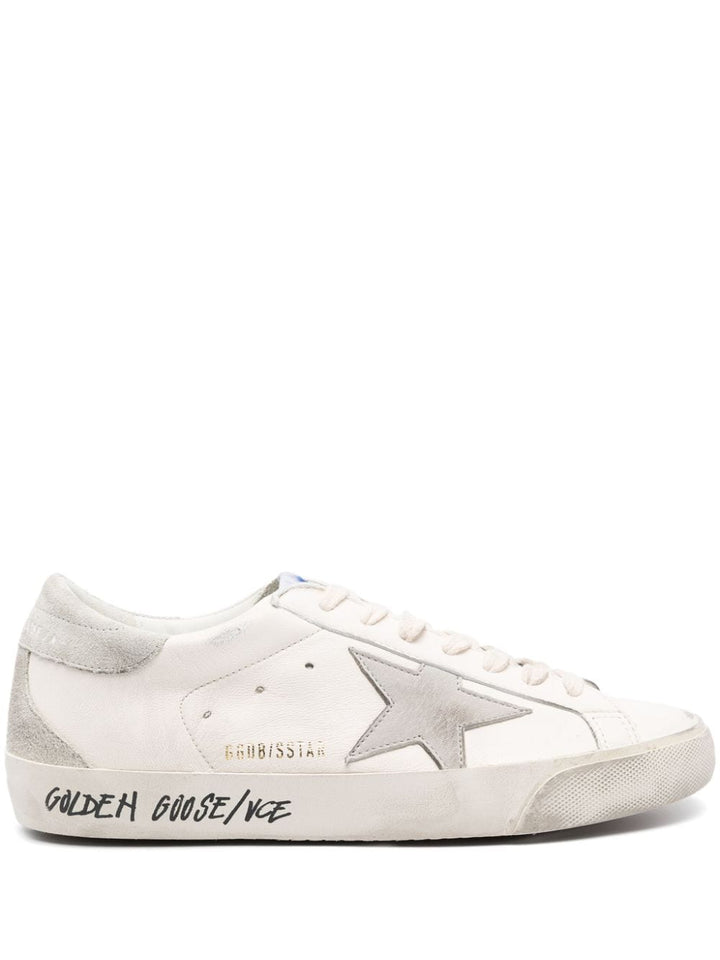 Golden Goose - Baskets blanc cassé Super Star - Lothaire