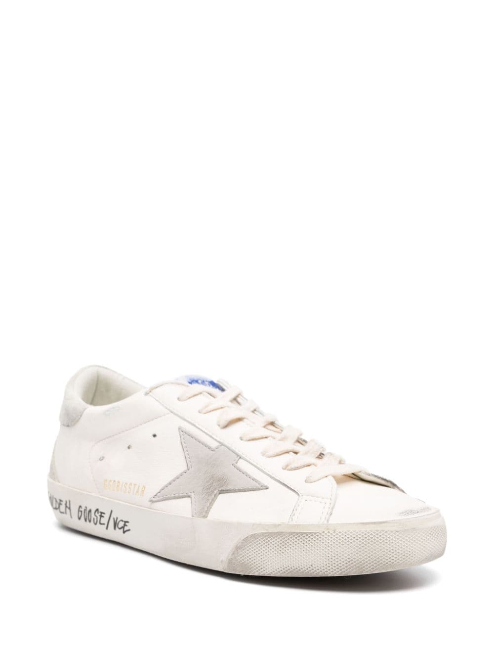 Golden Goose - Baskets blanc cassé Super Star - Lothaire