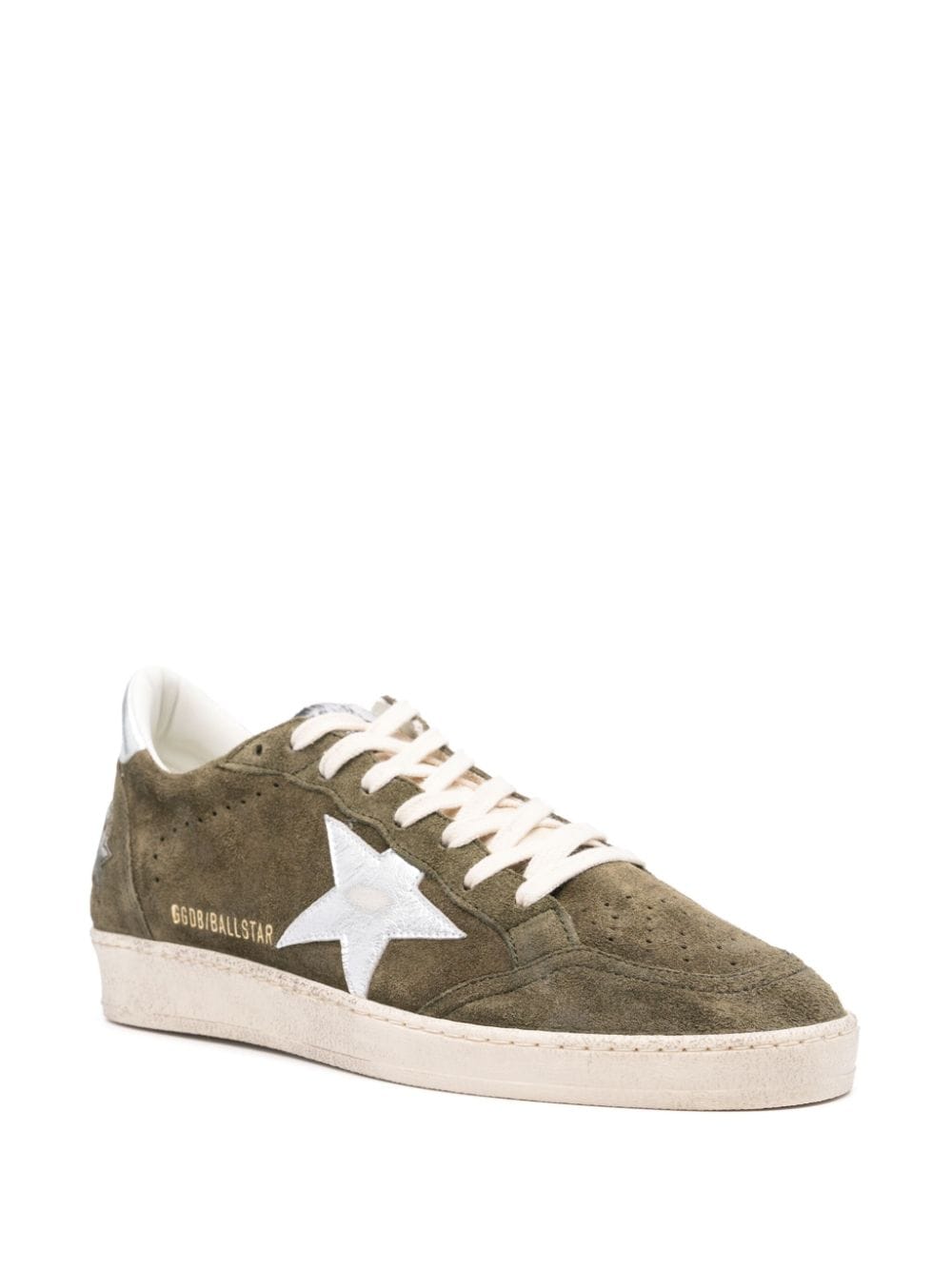 Golden Goose - Baskets Olive Ball Star en daim - Lothaire