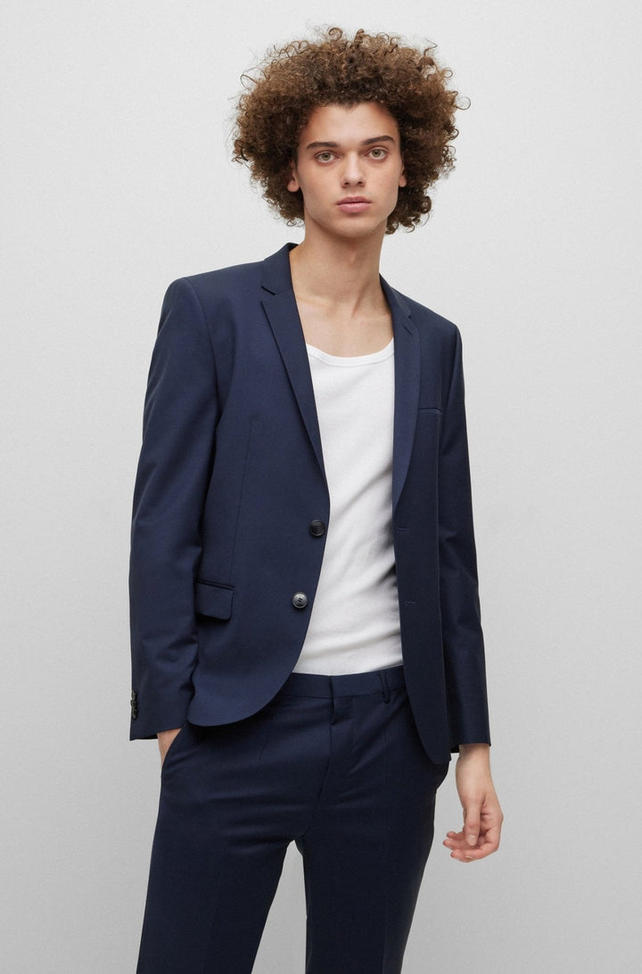 Hugo Boss Costume extra slim fit en laine mélangée - Lothaire