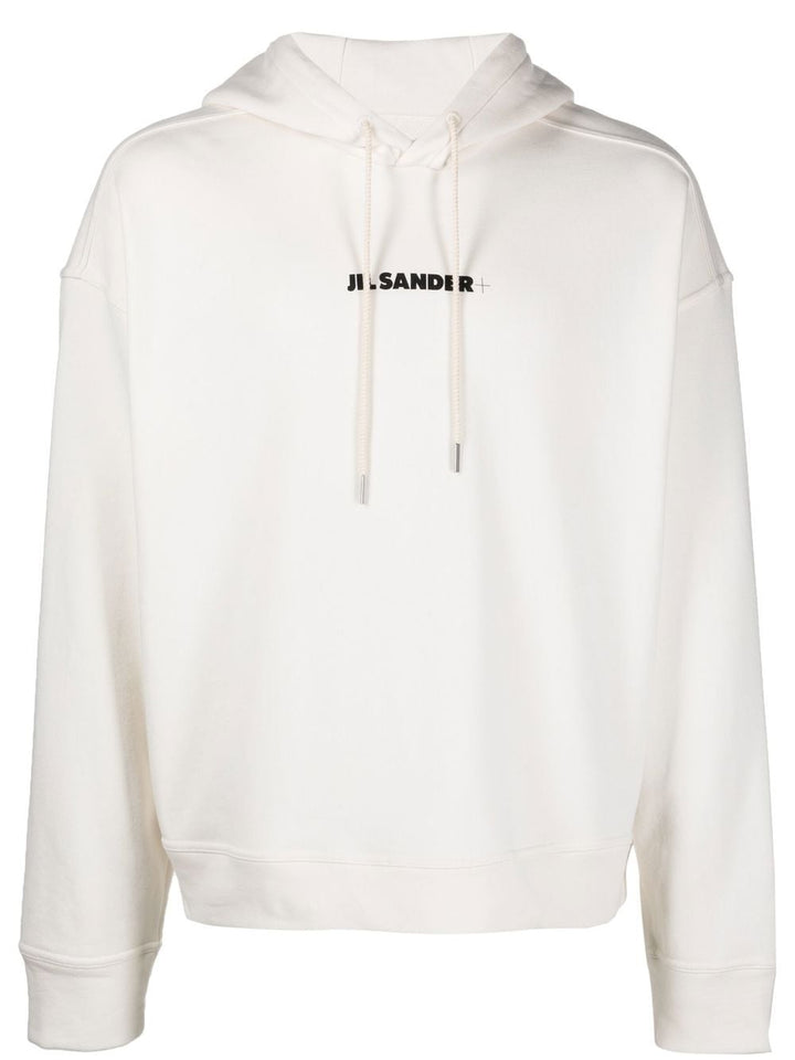 Jil Sander Hoodie à logo imprimé - Lothaire boutiques