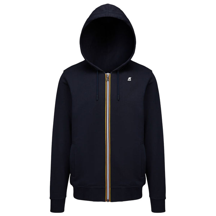 K-way Sweat à capuche zippé Anthony - Depht Blue - Lothaire