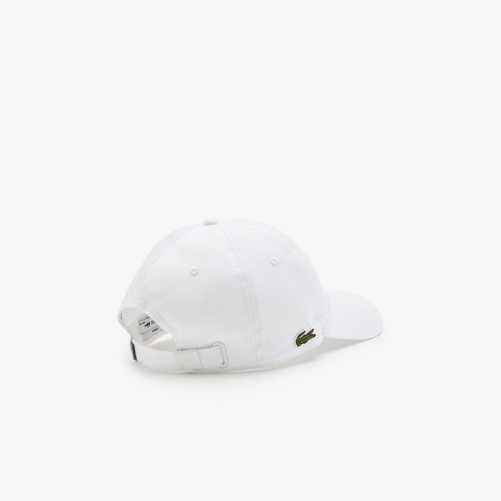 Lacoste - Casquette blanc en twill de coton biologique - Lothaire