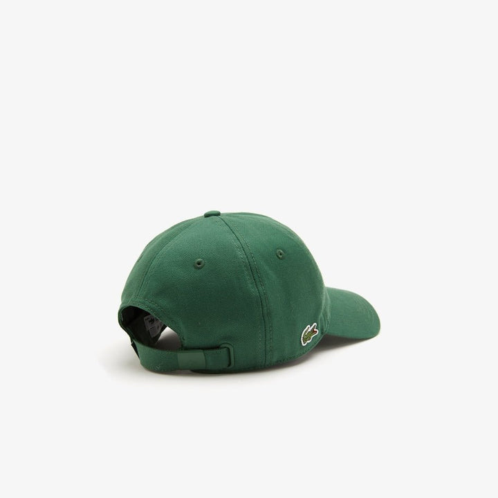 Lacoste - Casquette vert en twill de coton biologique - Lothaire