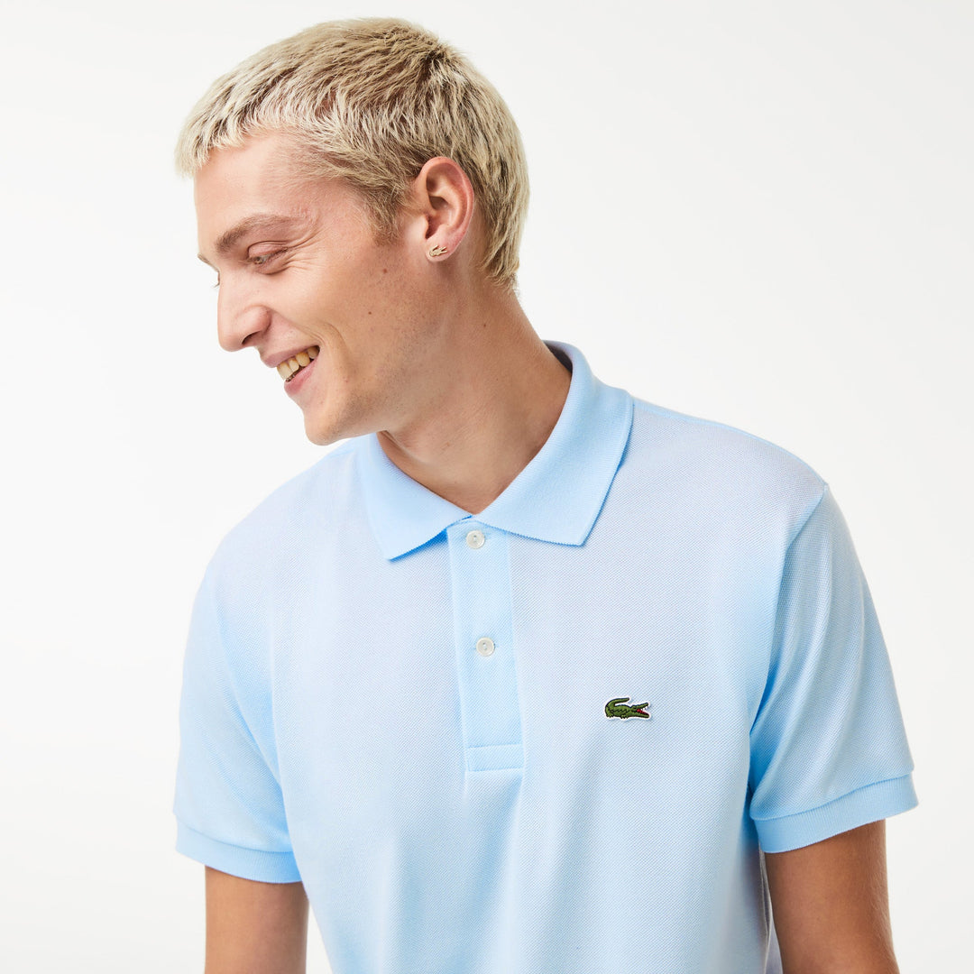 Lacoste Polo Original Bleu Clair L.12.12 coton petit piqué - Lothaire