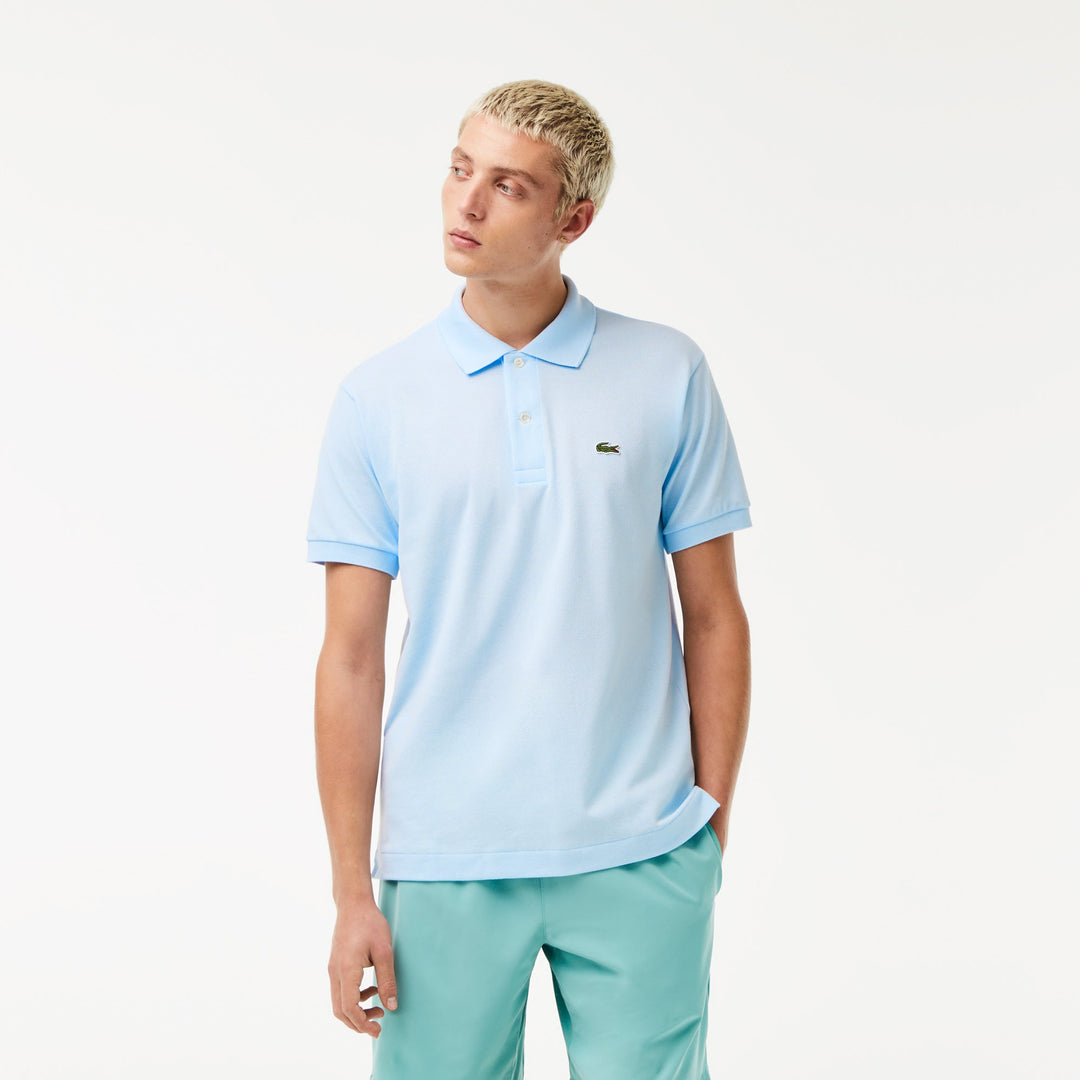 Lacoste Polo Original Bleu Clair L.12.12 coton petit piqué - Lothaire