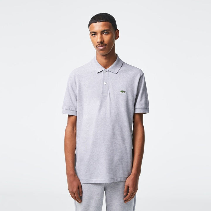 Lacoste Polo Original Gris chiné L.12.12 coton petit piqué - Lothaire