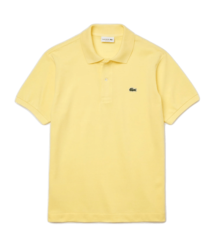 Lacoste Polo Original jaune L.12.12 coton petit piqué - Lothaire