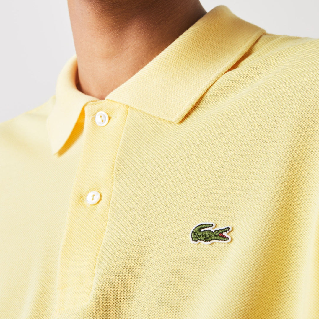 Lacoste Polo Original jaune L.12.12 coton petit piqué - Lothaire