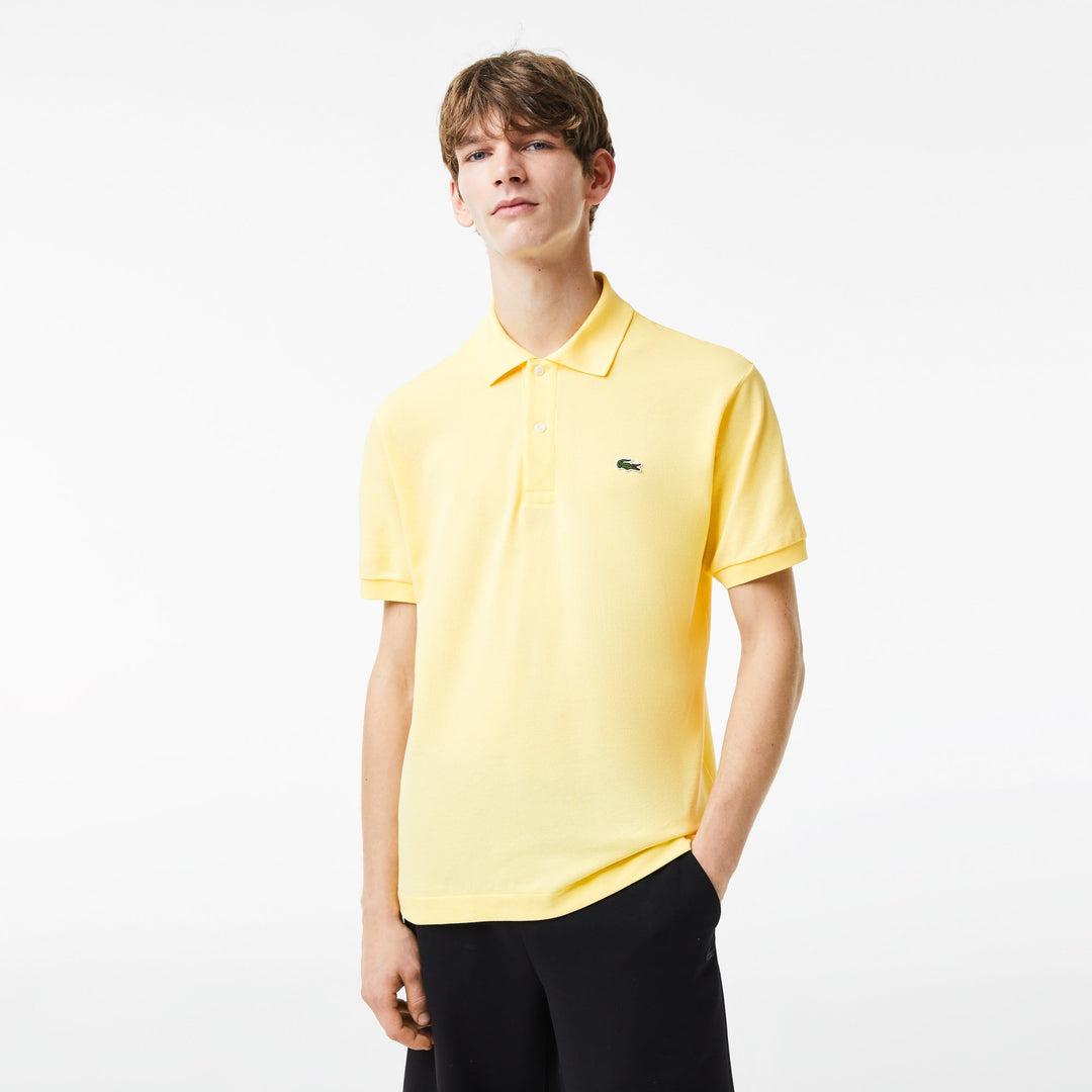 Lacoste Polo Original jaune L.12.12 coton petit piqué - Lothaire