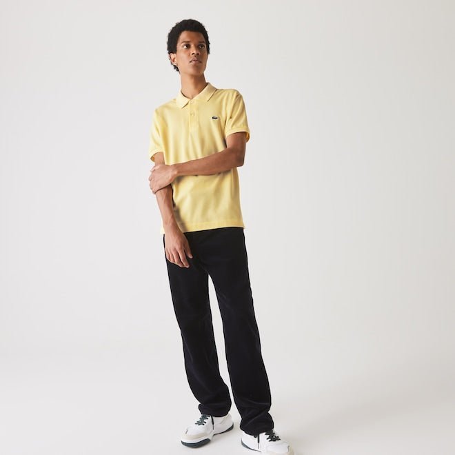 Lacoste Polo Original jaune L.12.12 coton petit piqué - Lothaire