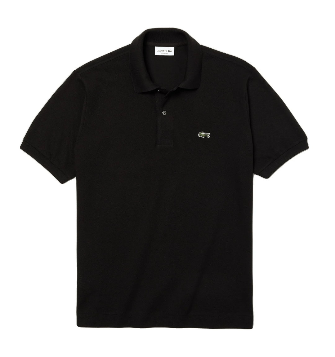 Lacoste Polo Original noir L.12.12 coton petit piqué - Lothaire