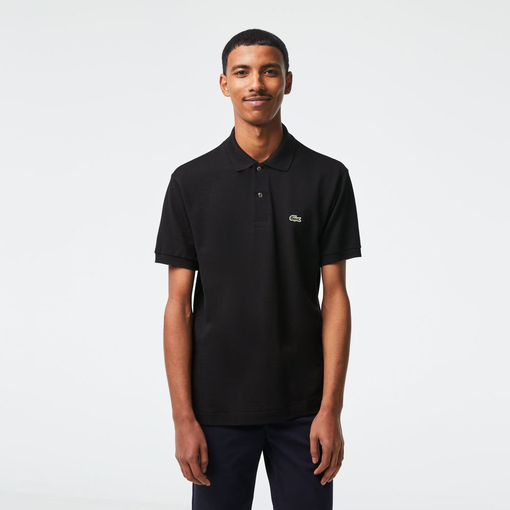 Lacoste Polo Original noir L.12.12 coton petit piqué - Lothaire