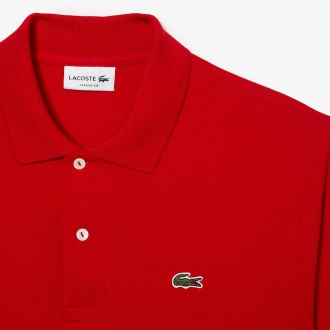 Lacoste Polo Original rouge L.12.12 coton petit piqué - Lothaire