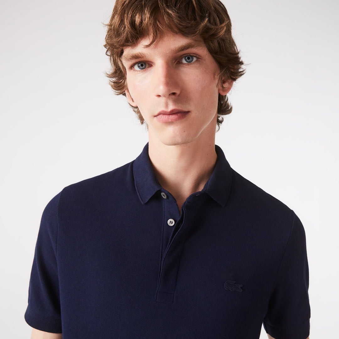 Lacoste Polo Smart Paris marine coton stretch - Lothaire