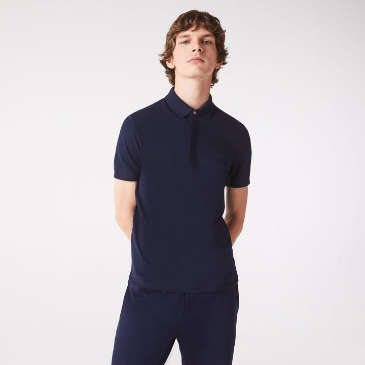 Lacoste Polo Smart Paris marine coton stretch - Lothaire