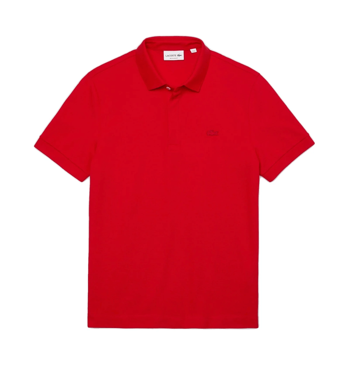 Lacoste Polo Smart Paris rouge coton stretch - Lothaire