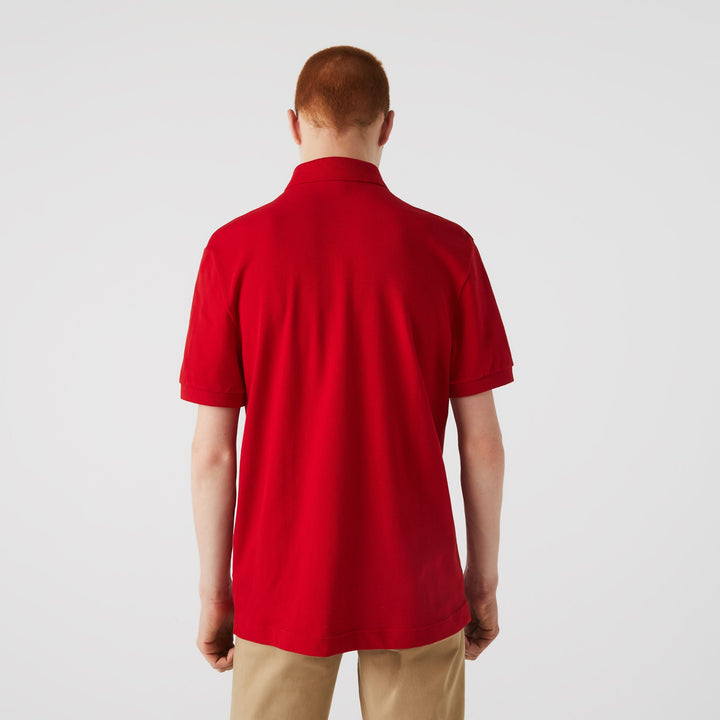 Lacoste Polo Smart Paris rouge coton stretch - Lothaire