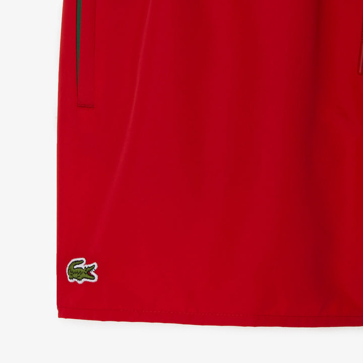 Lacoste Short de bain rouge léger à séchage rapide - Lothaire