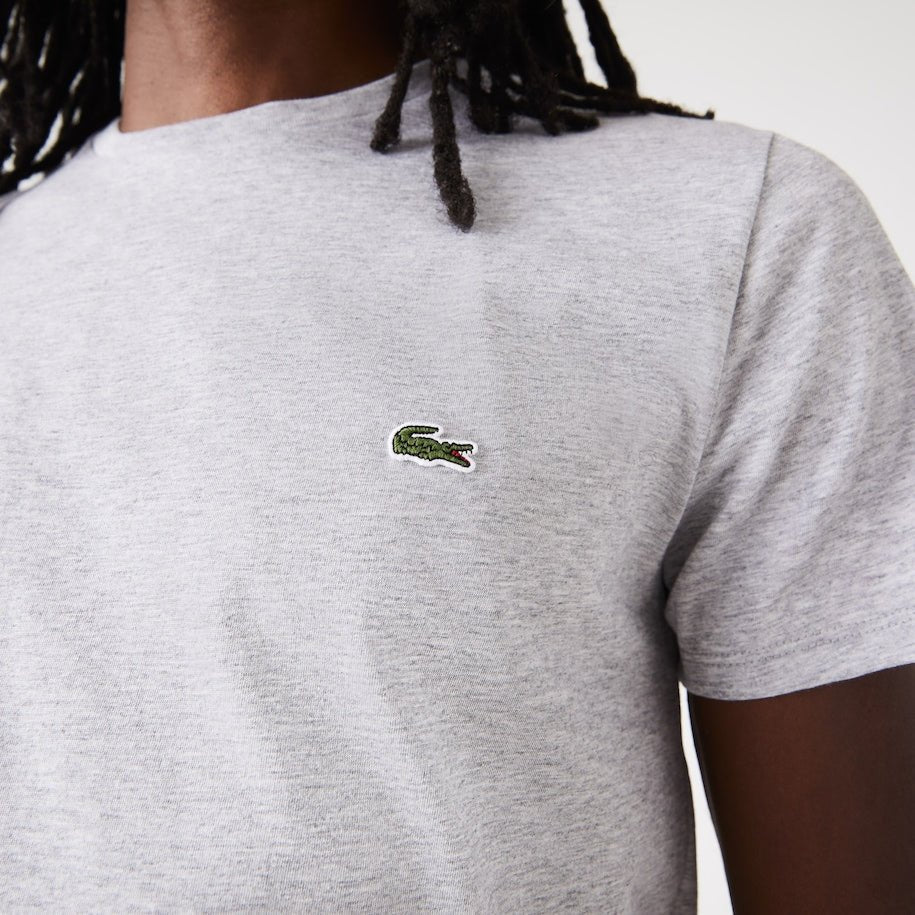 Lacoste T-shirt Gris pima uni - Lothaire