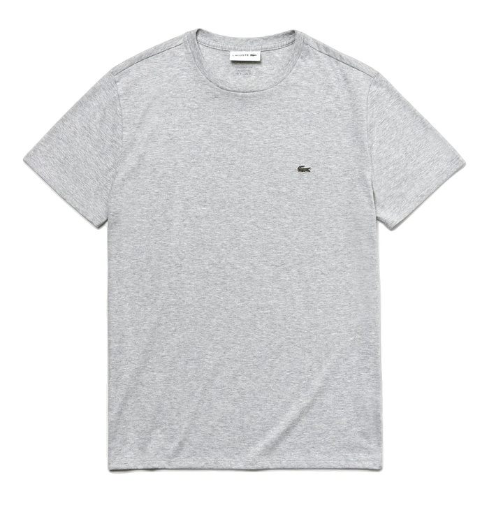 Lacoste T-shirt Gris pima uni - Lothaire