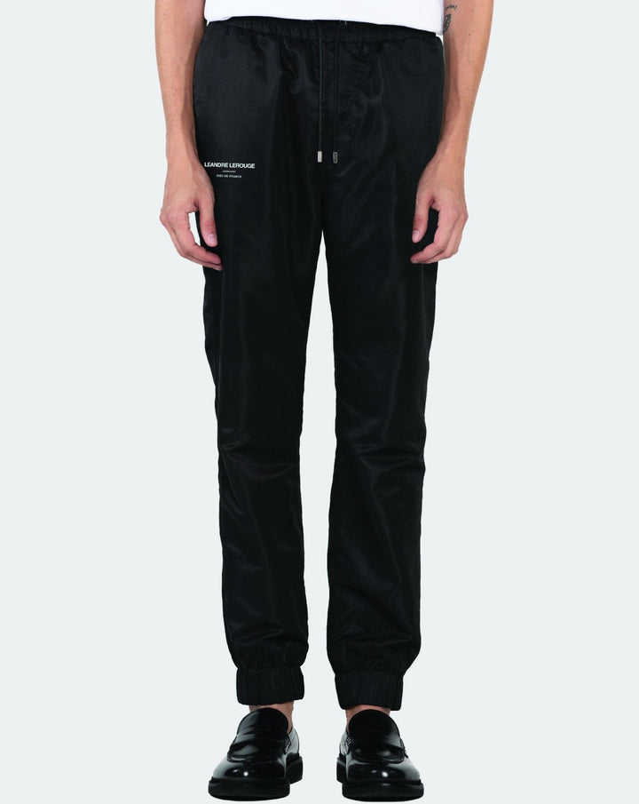 Leandre Lerouge - Track Pant à imprimé "ATTENTION" - Lothaire boutiques (5934496153765)