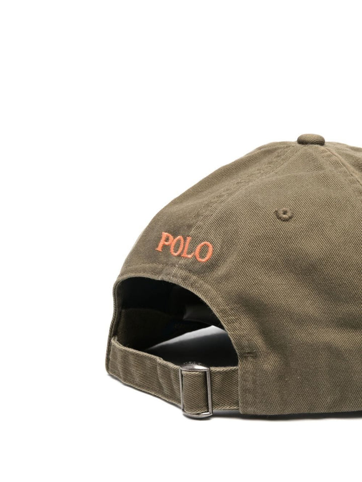 Polo Ralph Lauren Casquette de baseball coton chino Black - Lothaire