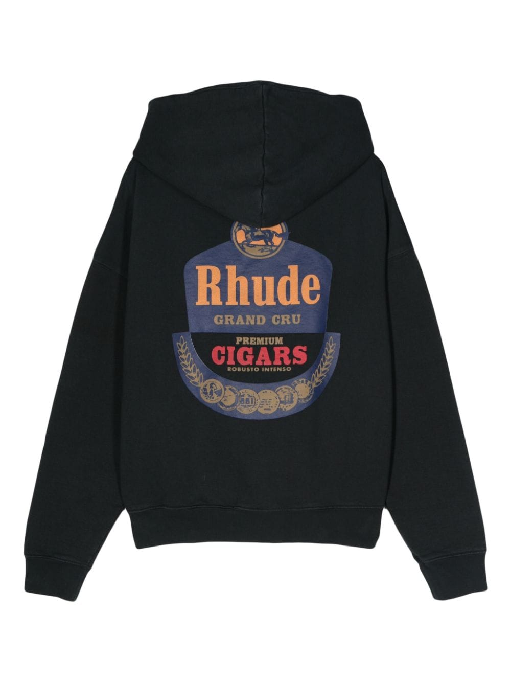 Rhude - Sweat à capuche en coton à logo imprimé - Lothaire