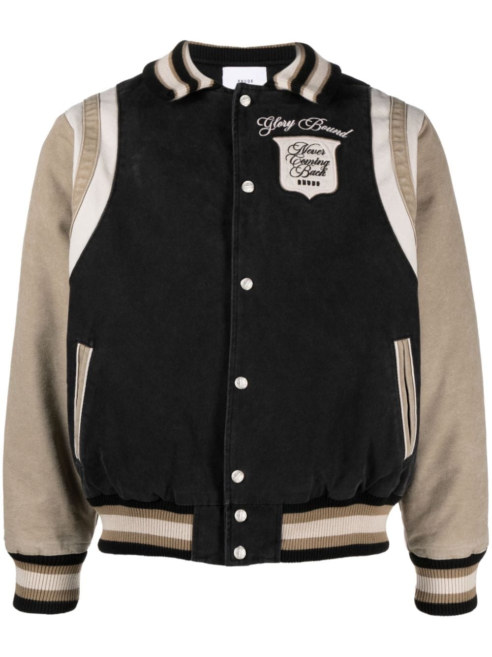 Rhude Veste Bomber Varsity Jacket - Lothaire