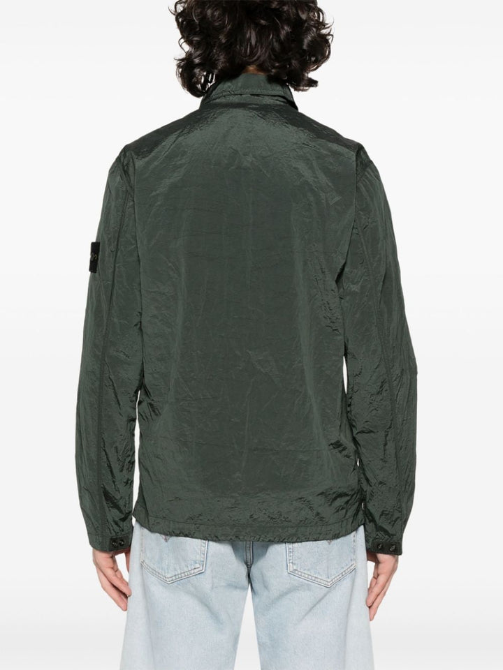 Stone Island - Chemise vert 11219 NYLON METAL IN ECONYL® REGENERATED NYLON - Lothaire