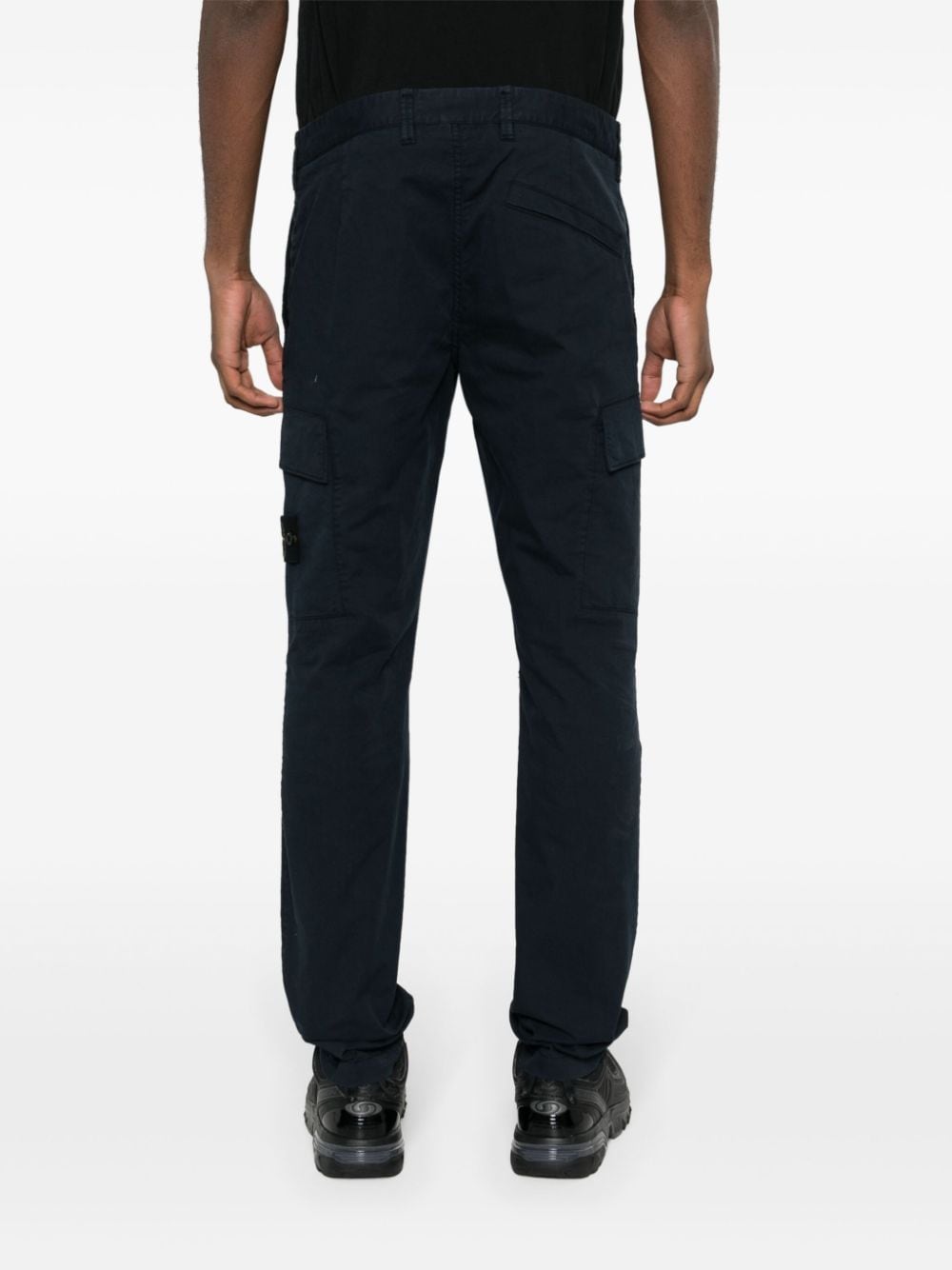 Stone Island - Pantalon slim navy à poches cargo - Lothaire