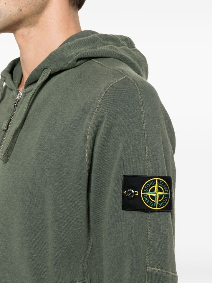 Stone Island - Sweat à capuche musk 63160 ‘OLD’ TREATMENT - Lothaire