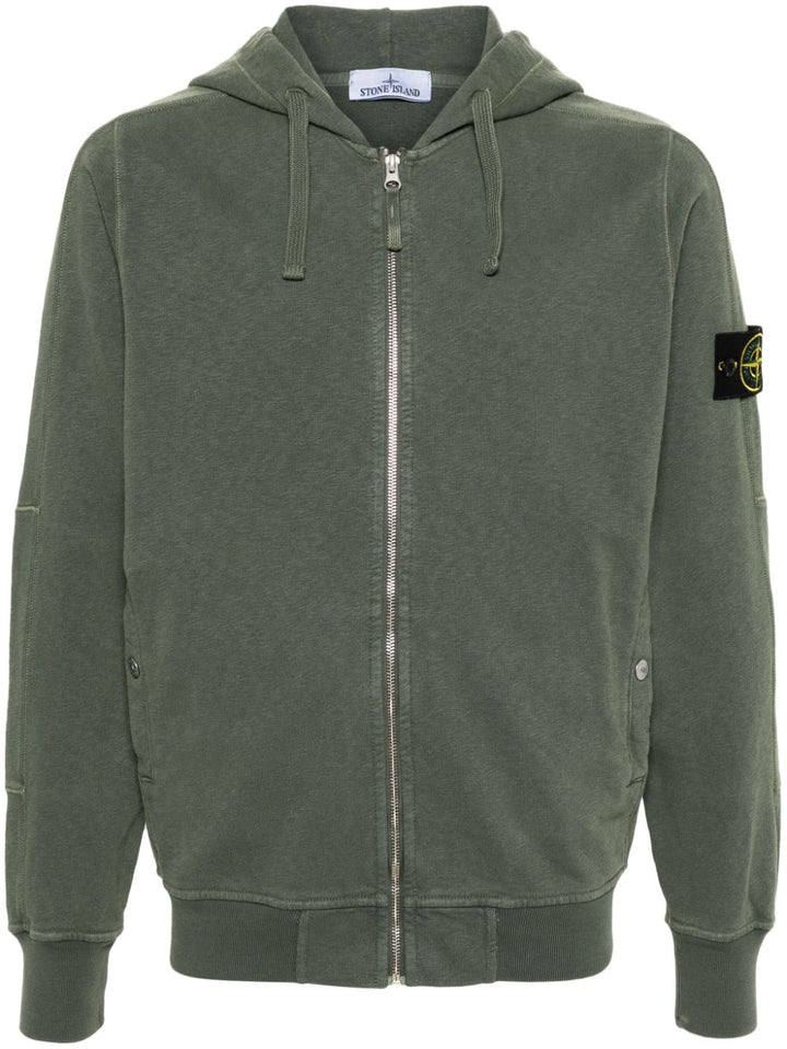 Stone Island - Sweat à capuche musk 63160 ‘OLD’ TREATMENT - Lothaire