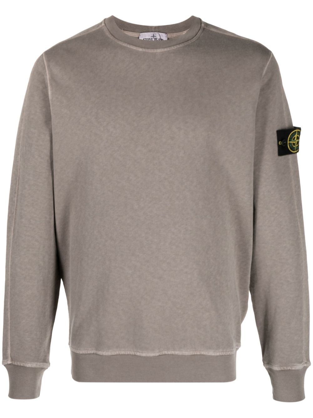 Stone Island - Sweat gris 66060 ‘OLD’ TREATMENT - Lothaire