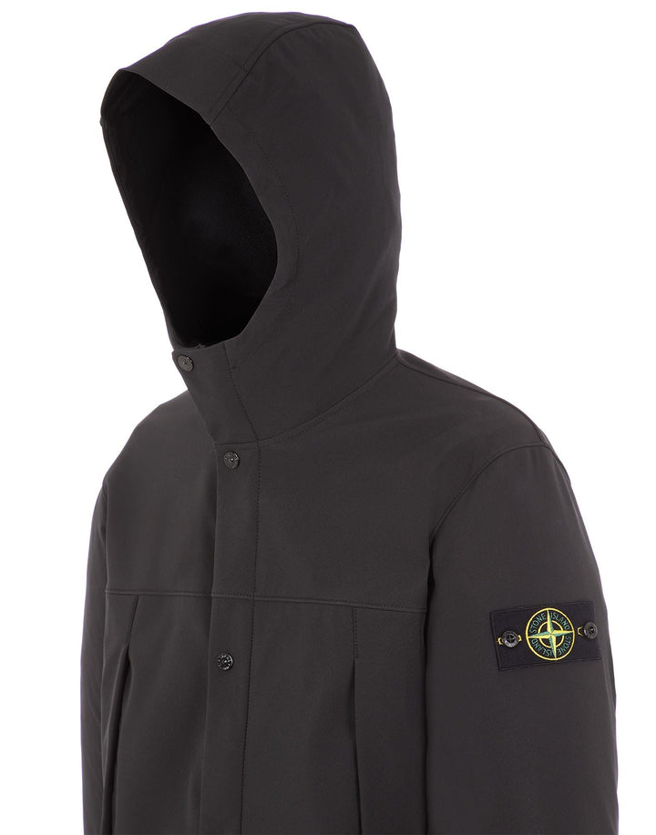 Stone Island - Veste 40227 LIGHT SOFT SHELL-R_E.DYE® TECHNOLOGY IN RECYCLED POLYESTER - Lothaire