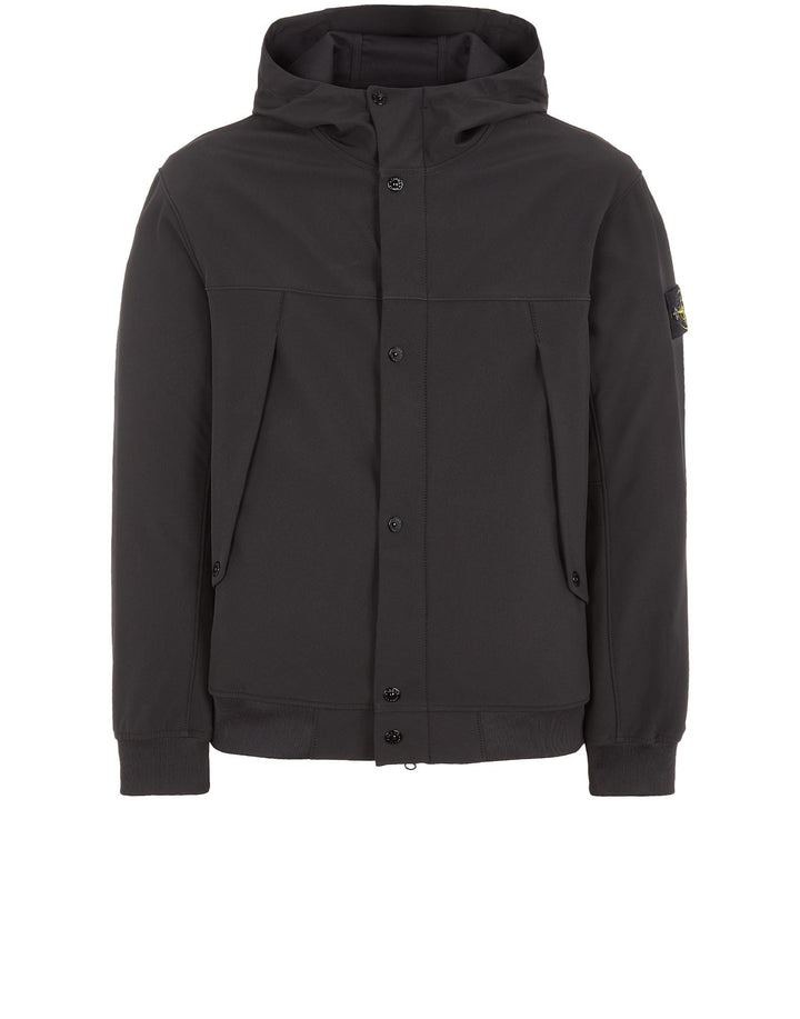 Stone Island - Veste 40227 LIGHT SOFT SHELL-R_E.DYE® TECHNOLOGY IN RECYCLED POLYESTER - Lothaire