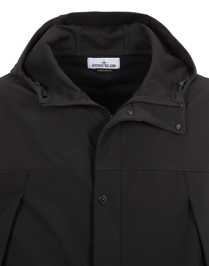 Stone Island - Veste 40227 LIGHT SOFT SHELL-R_E.DYE® TECHNOLOGY IN RECYCLED POLYESTER - Lothaire